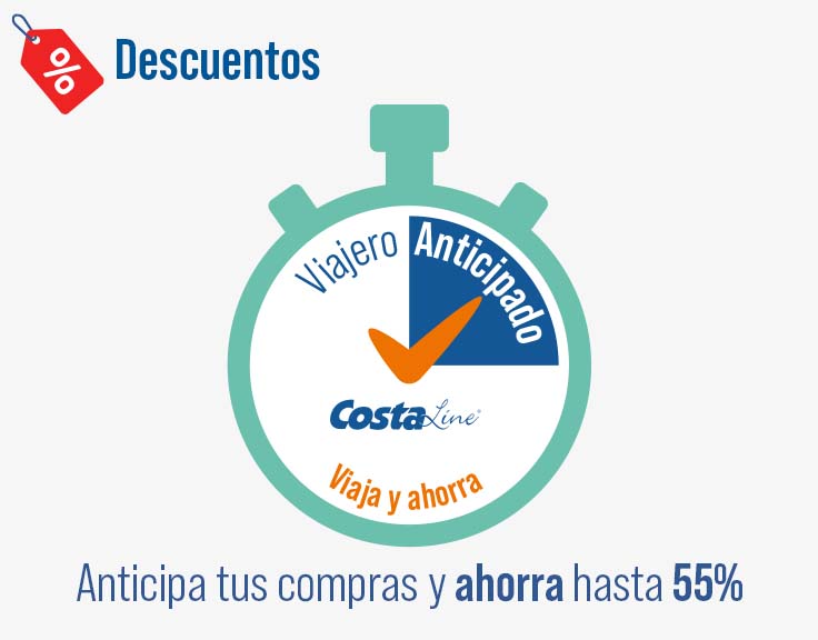 Aprovecha los descuentos de tarifas anticipadas