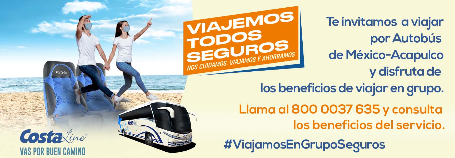 Te invitamosa viajar por autobús de México a Acapulco y disfruta de los beneficios de viajar en grupo